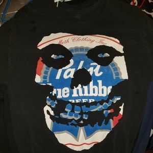 Pabst blue ribbon/ misfits